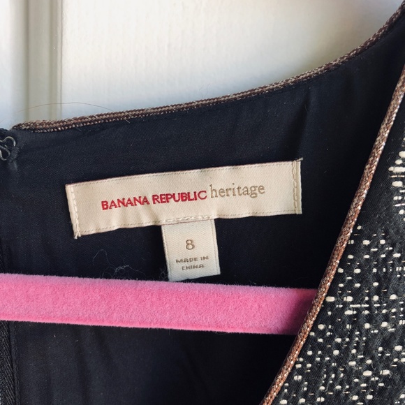 Banana Republic Heritage | Snakeskin Dress Size 8 - Picture 3 of 4